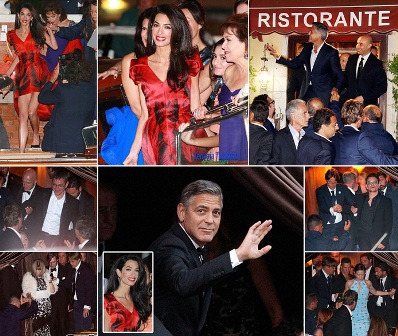 George Clooney Menikah, Selebriti Top Dunia Kumpul di Venesia